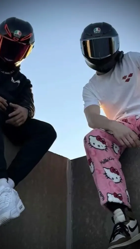 ai character: Biker friends background