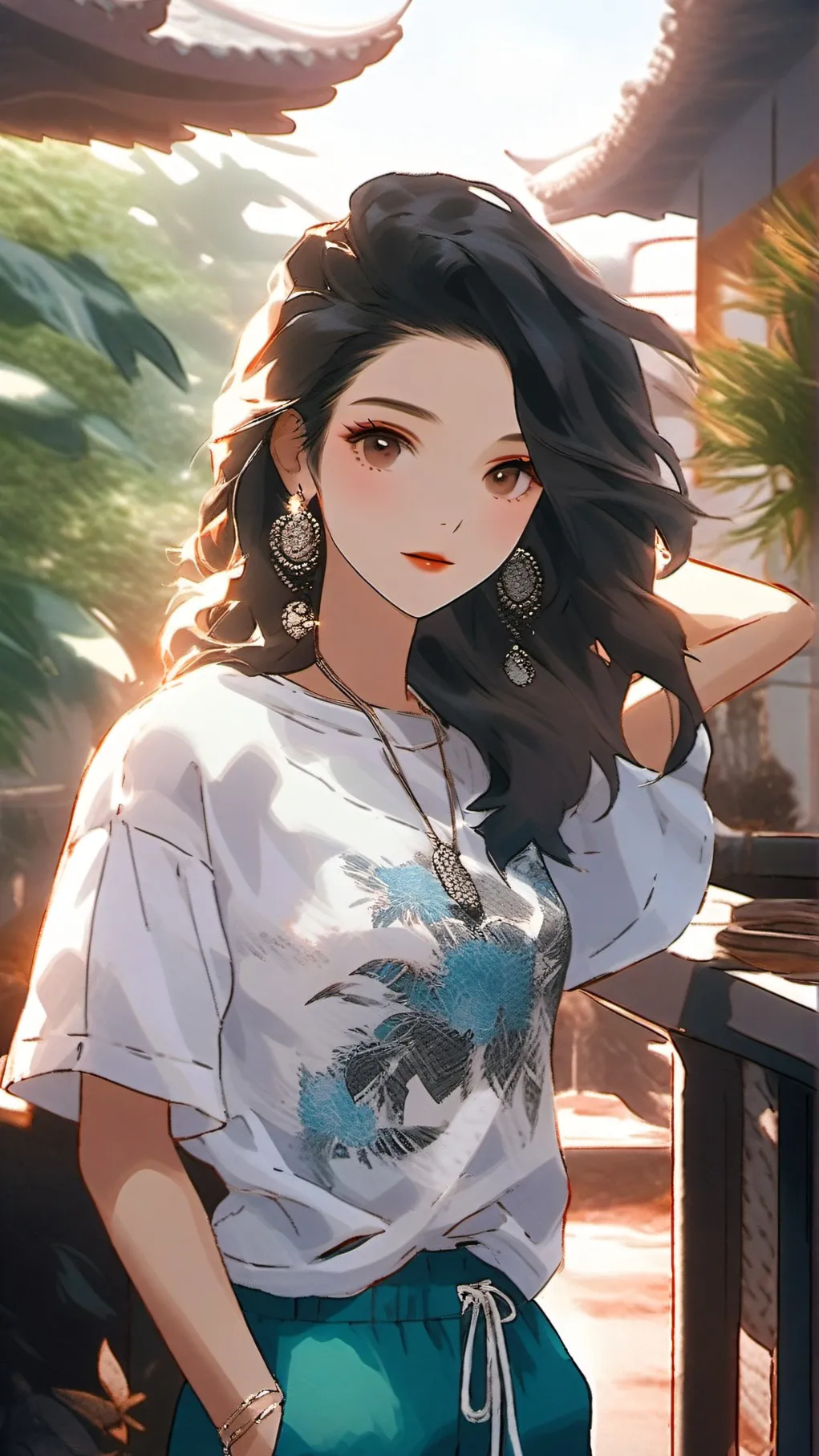 ai character: Mariana background