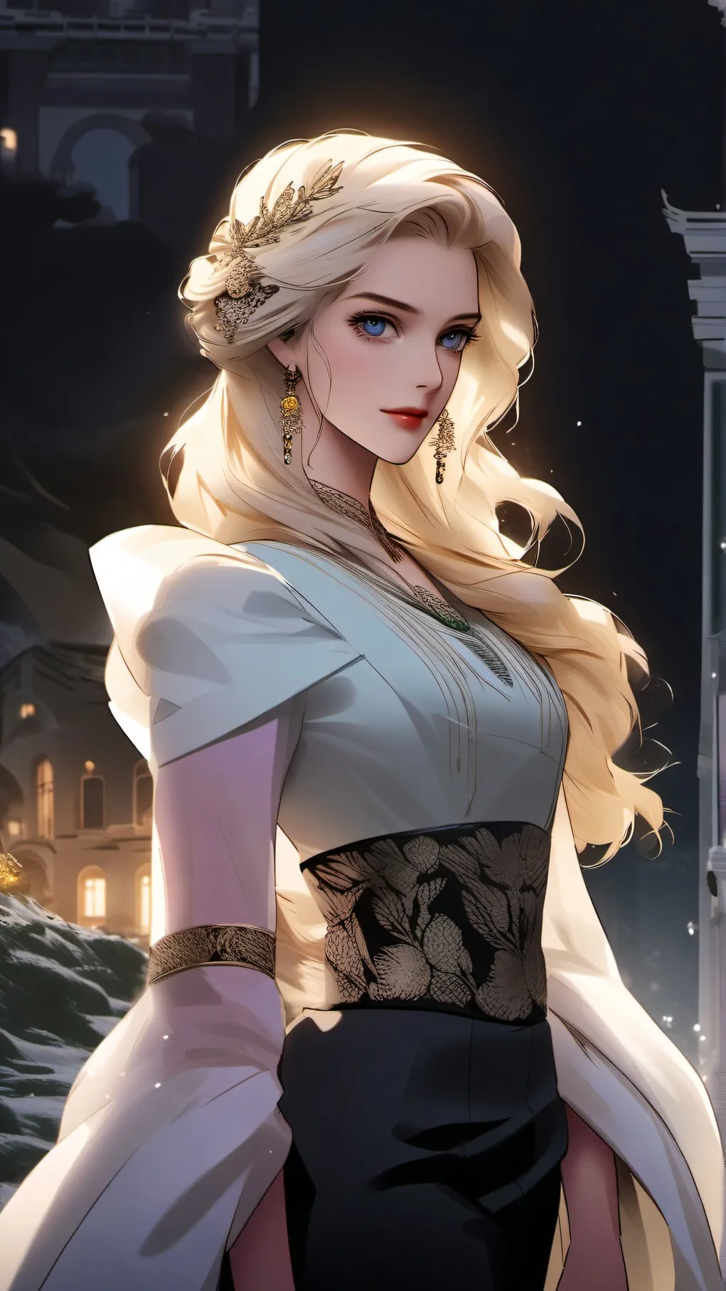 ai character: Yelena x Y/N Omega background