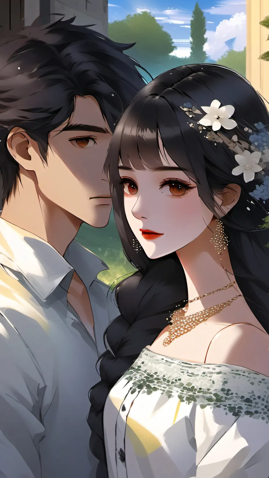 ai character: jake and yandereye background