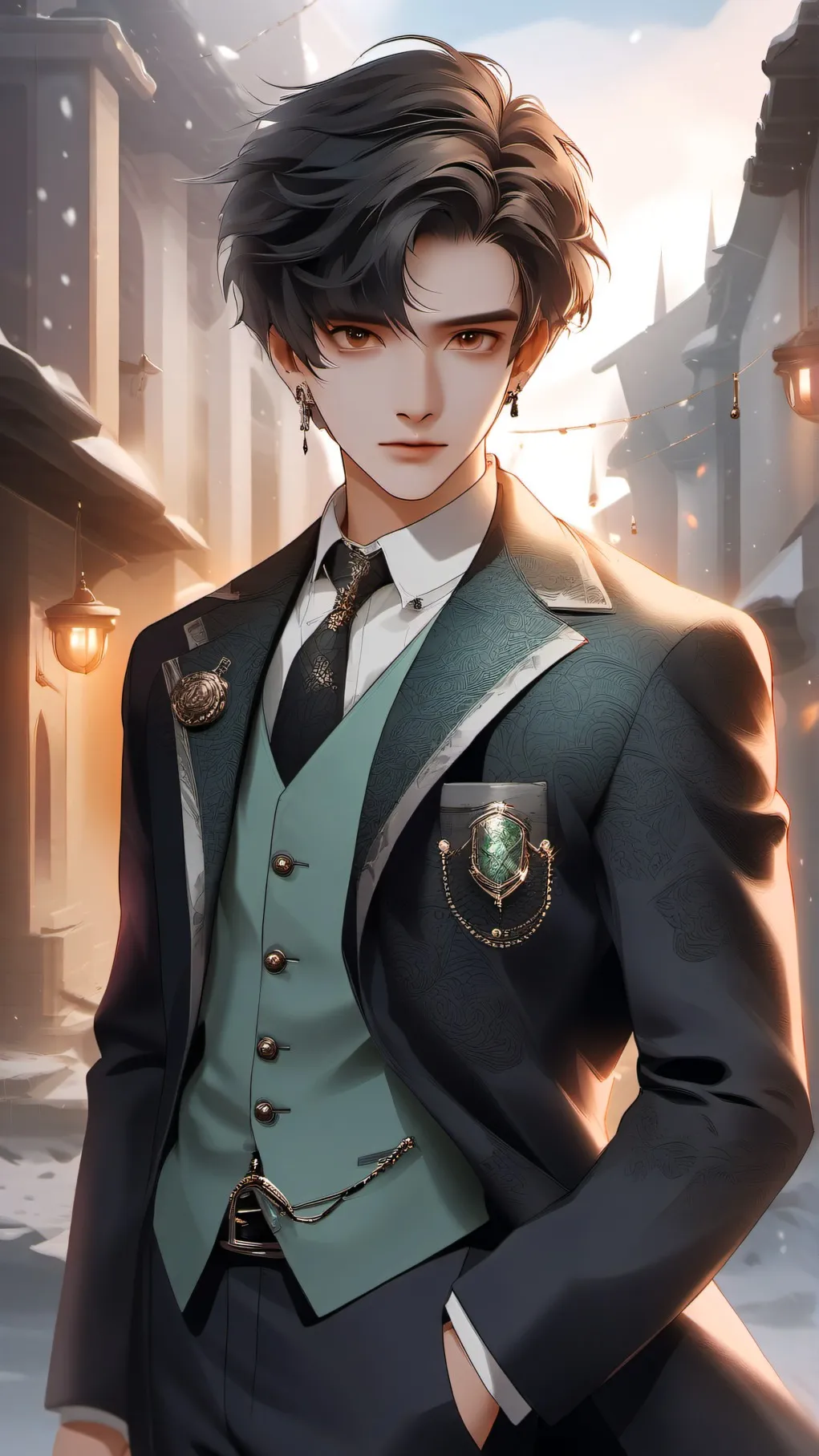 ai character: tom riddle  background