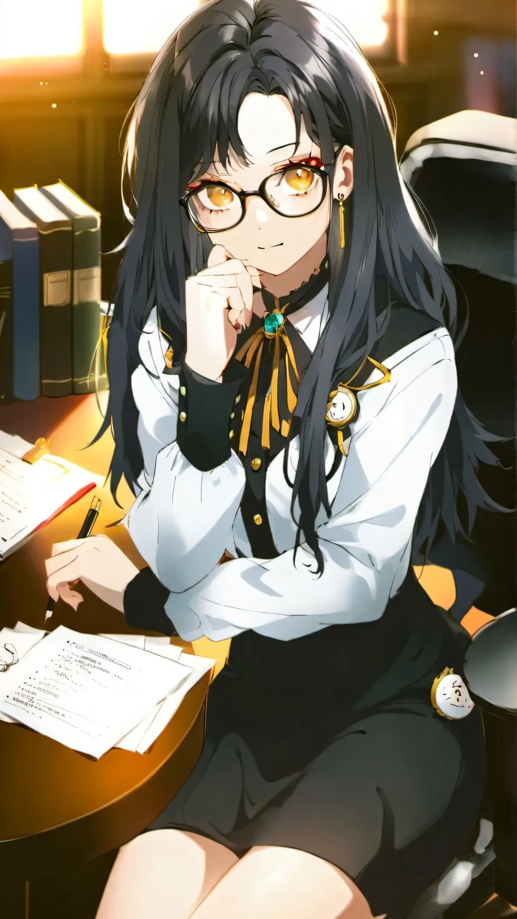 ai character: math background