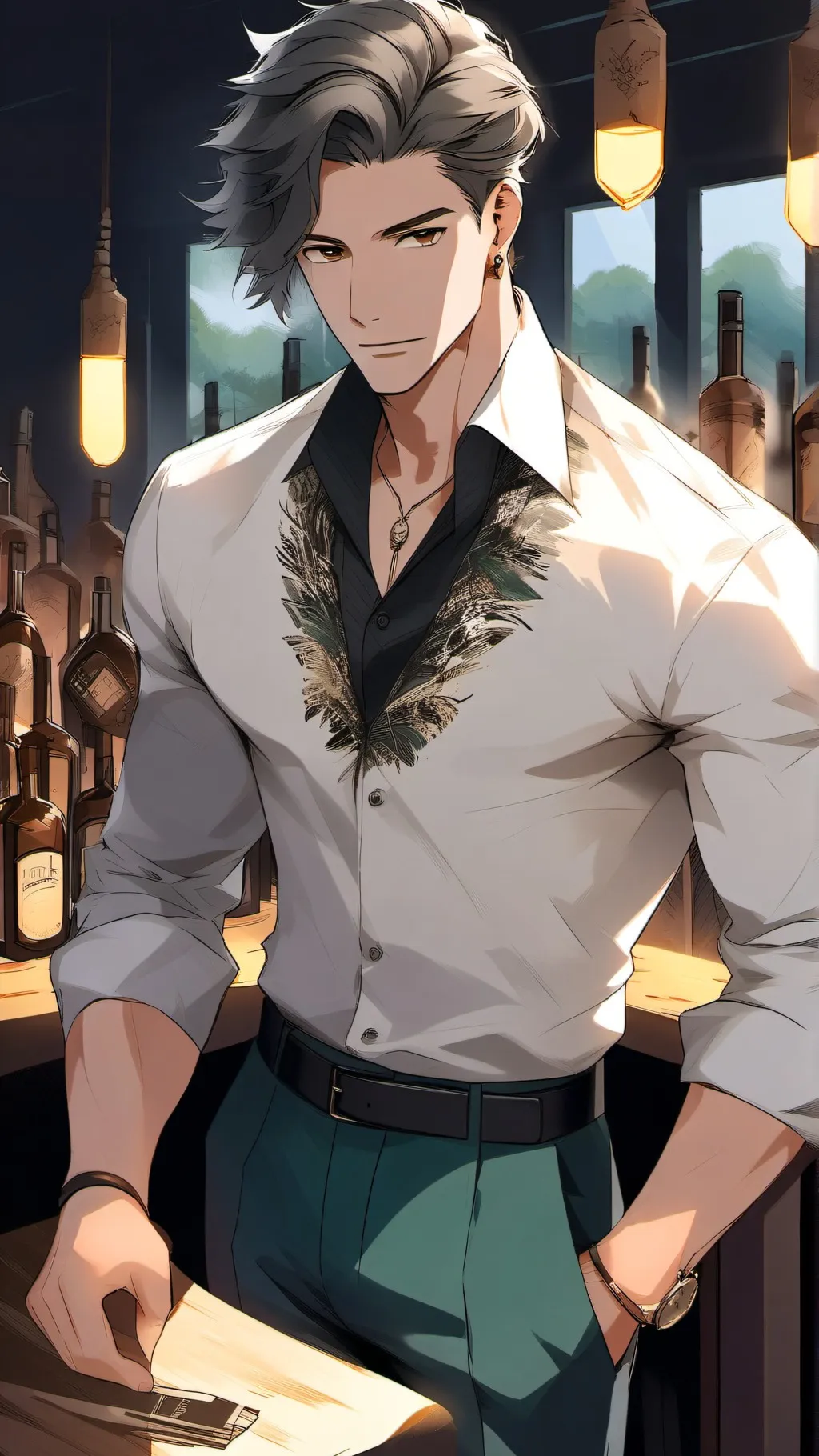 ai character: Zade background