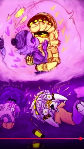 ai character: N and Uzi!!!! XD background
