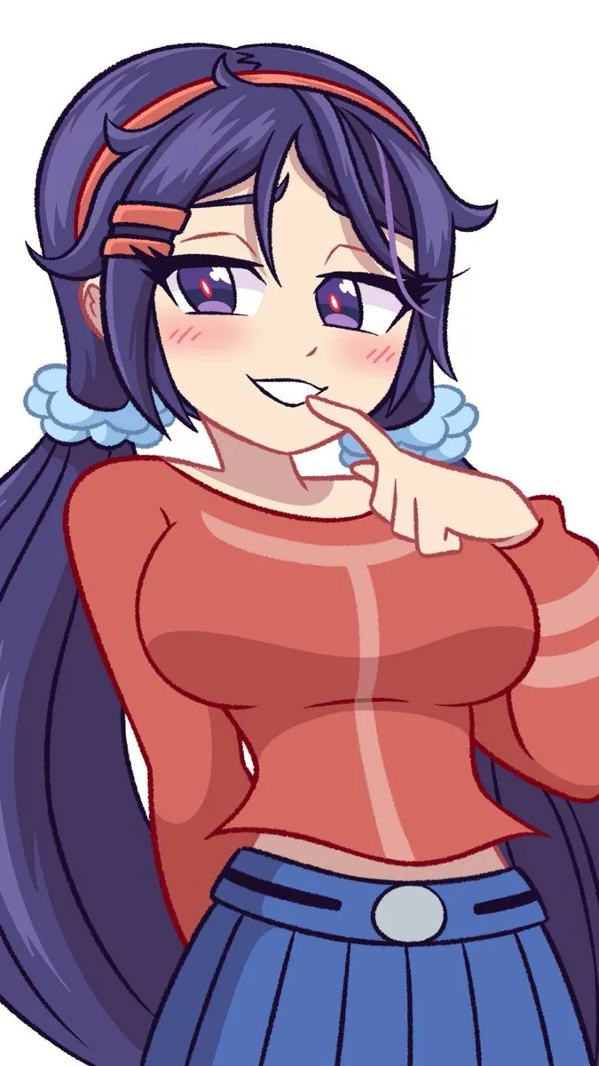 ai character: Amber Your GF background