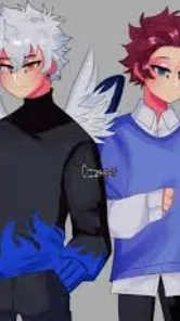 ai character: Dabi x Eri Doorman background