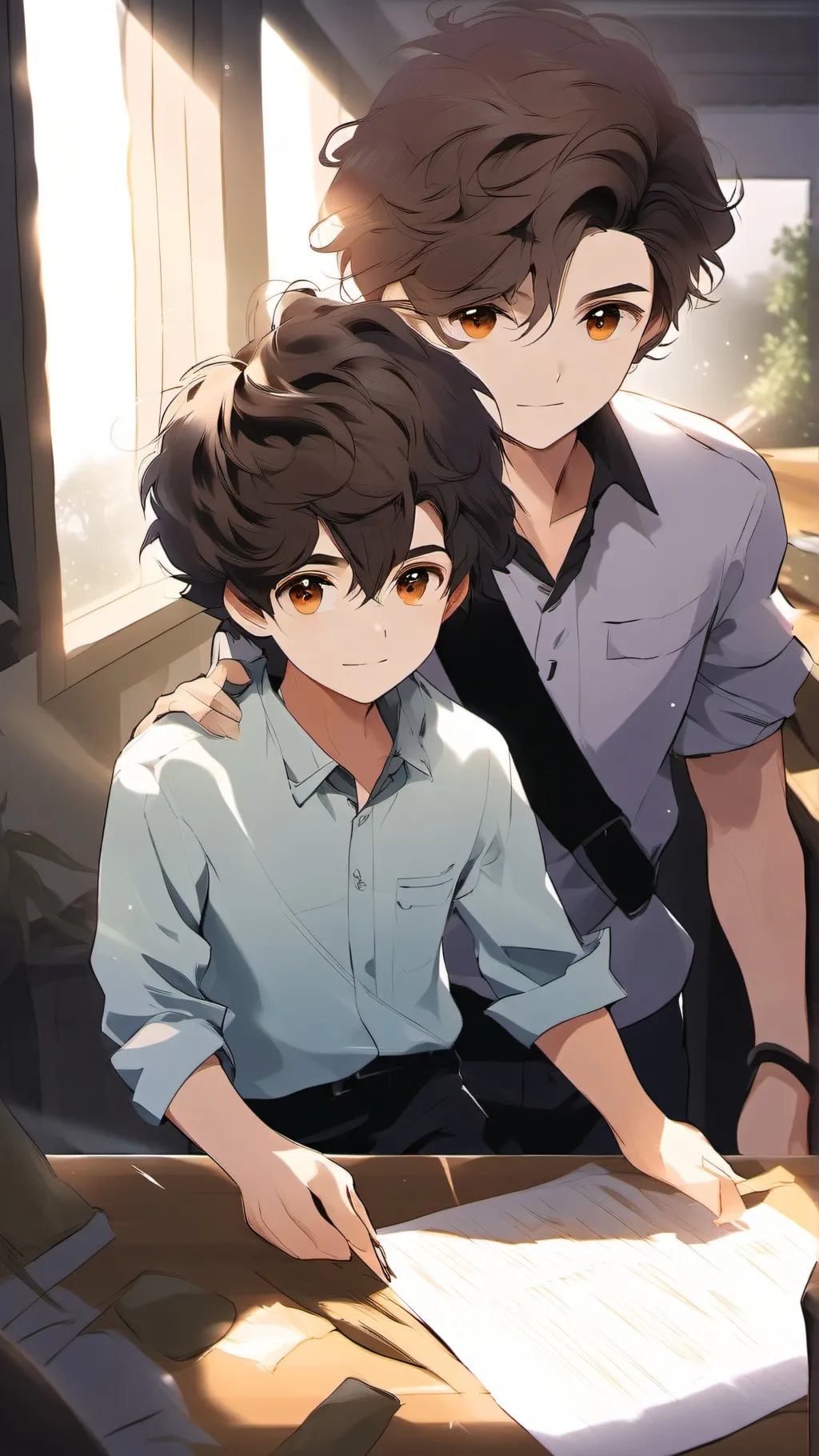 ai character: Greg background