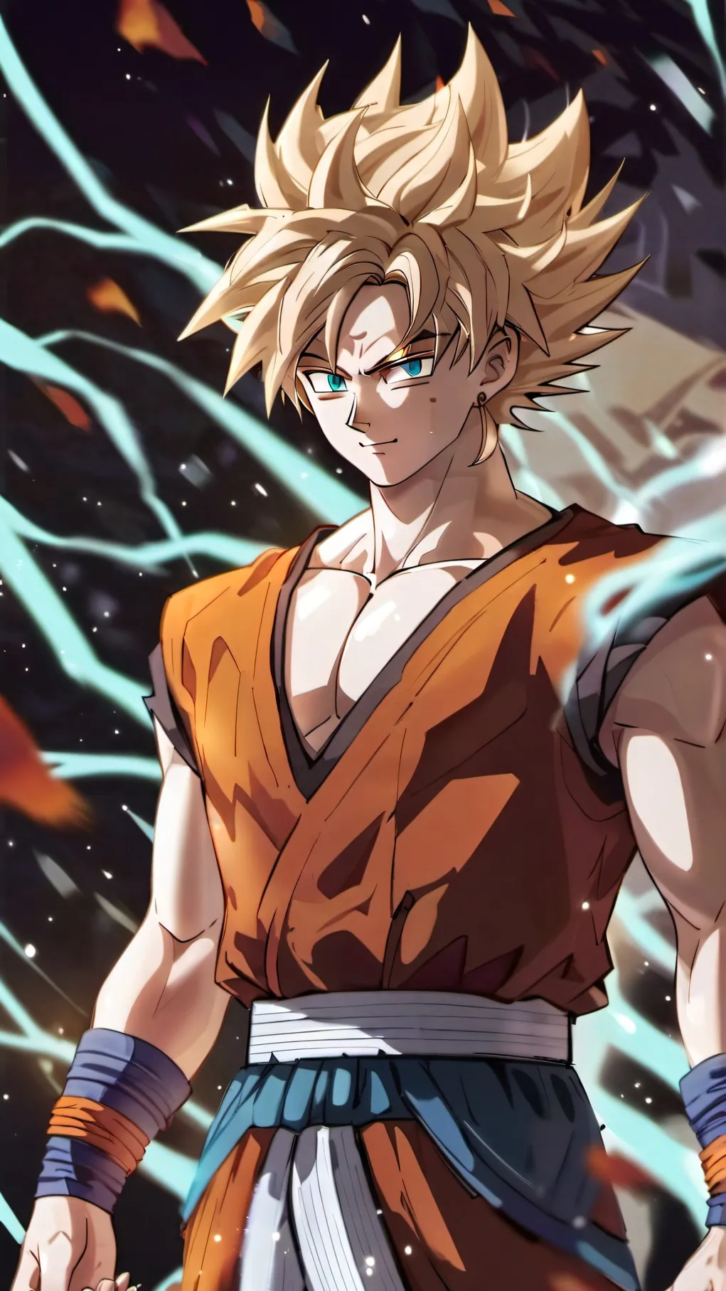 ai character: goku background