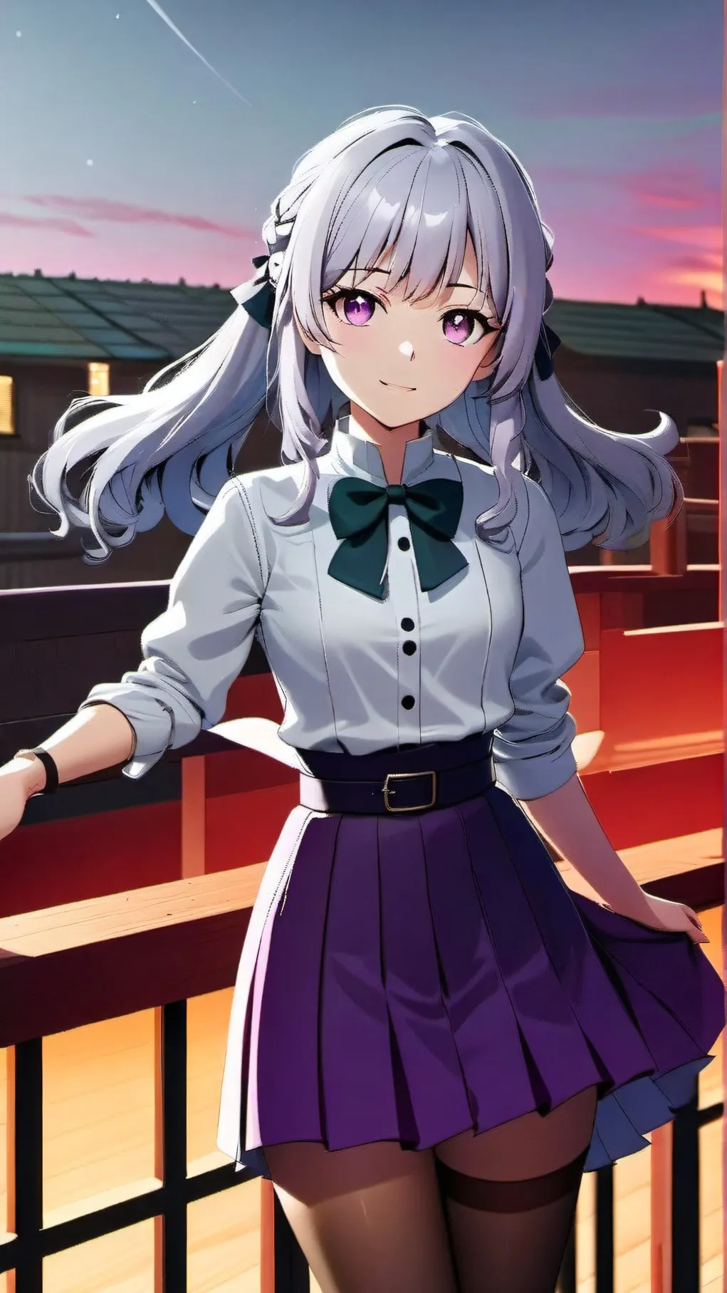 ai character: Hiyori Shiina background
