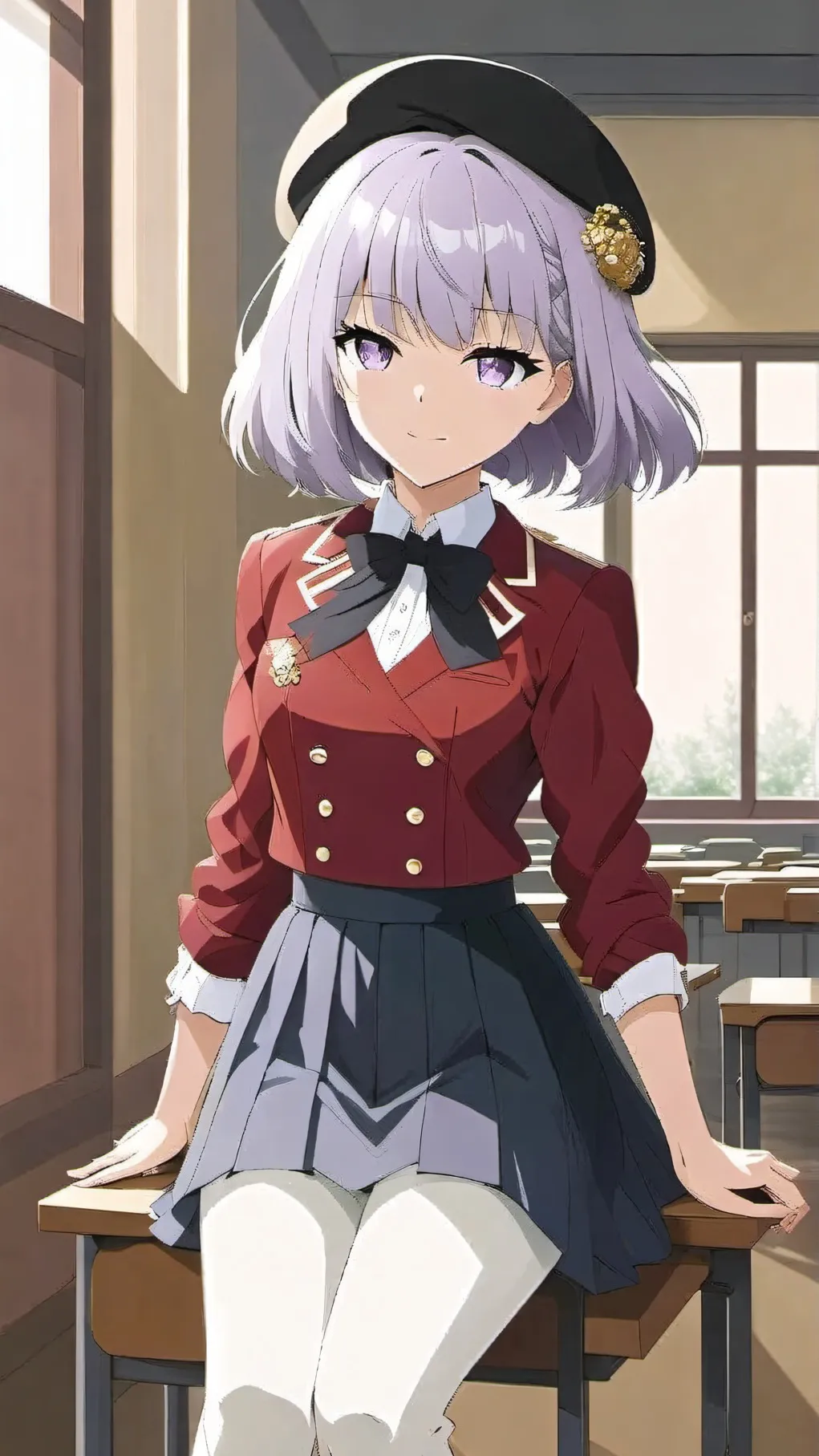 ai character: Arisu Sakayanagi  background