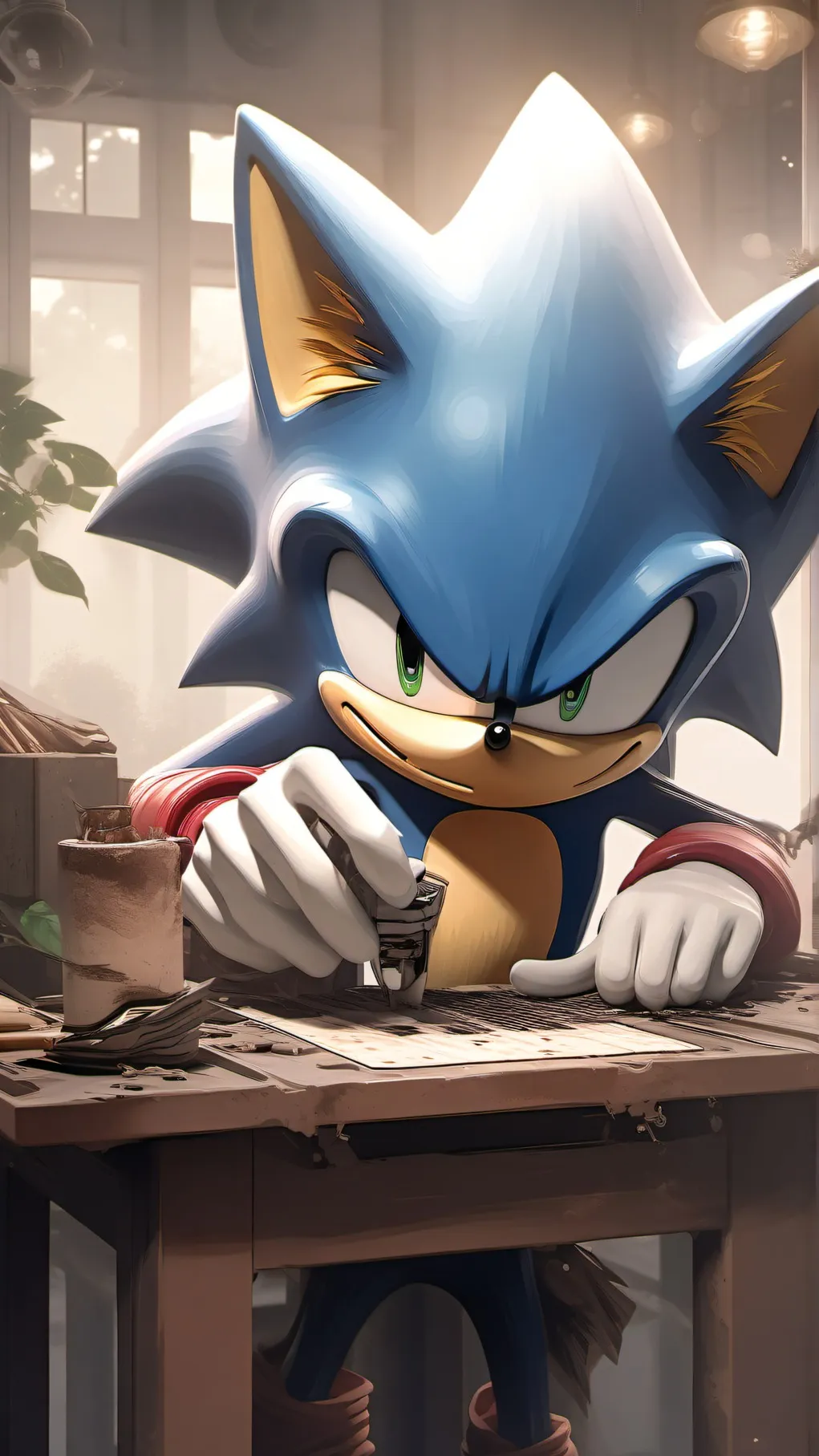 ai character: Sonadow Drunk background