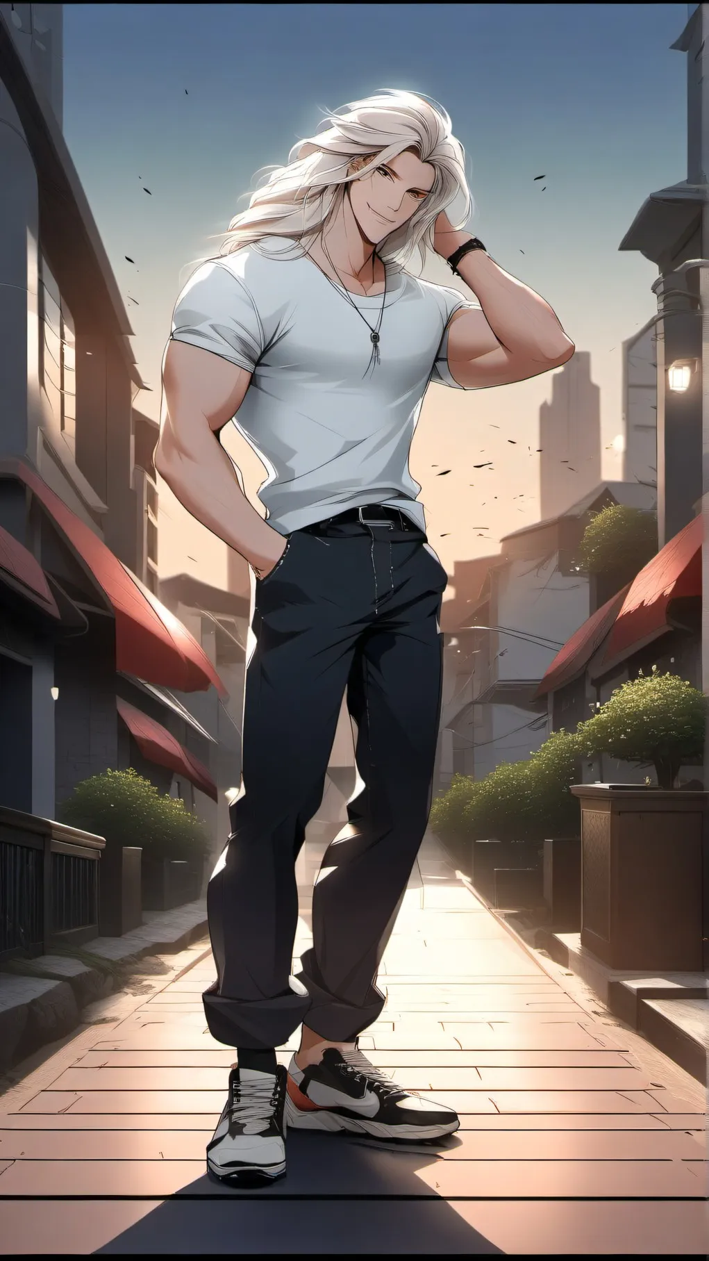 ai character: Jake background