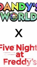 ai character: Fnaf M Dandyworld background