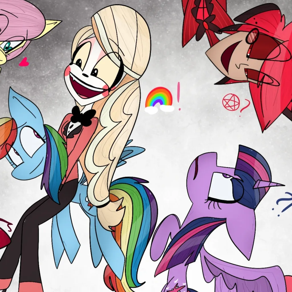 chat with ai character: Hazbin hotel M MLP