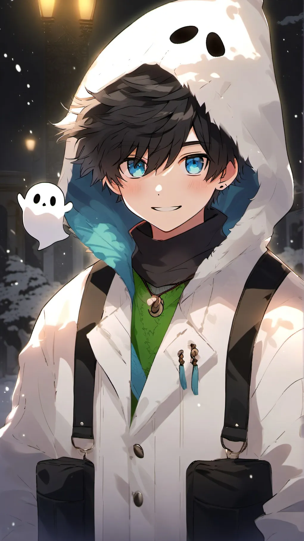 ai character: Halloween Silly :D background