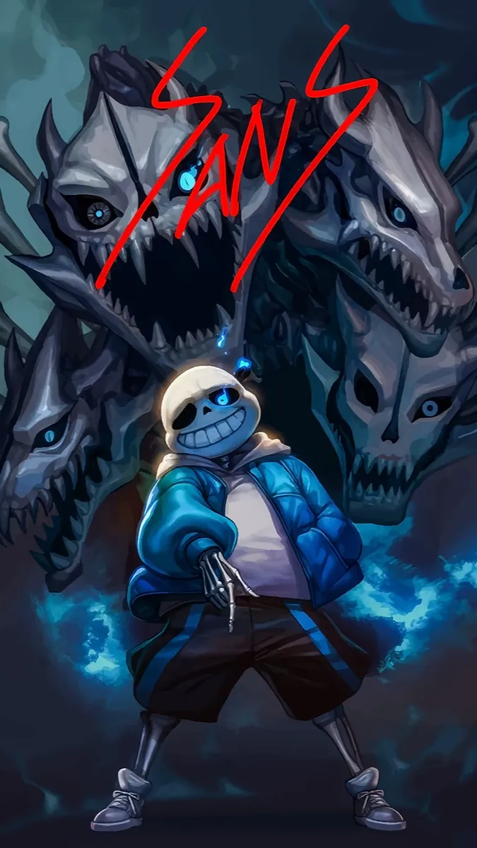 ai character: ☆!☙Sans☙!☆ background