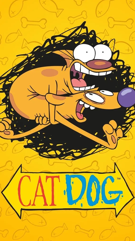 ai character: CatDog background