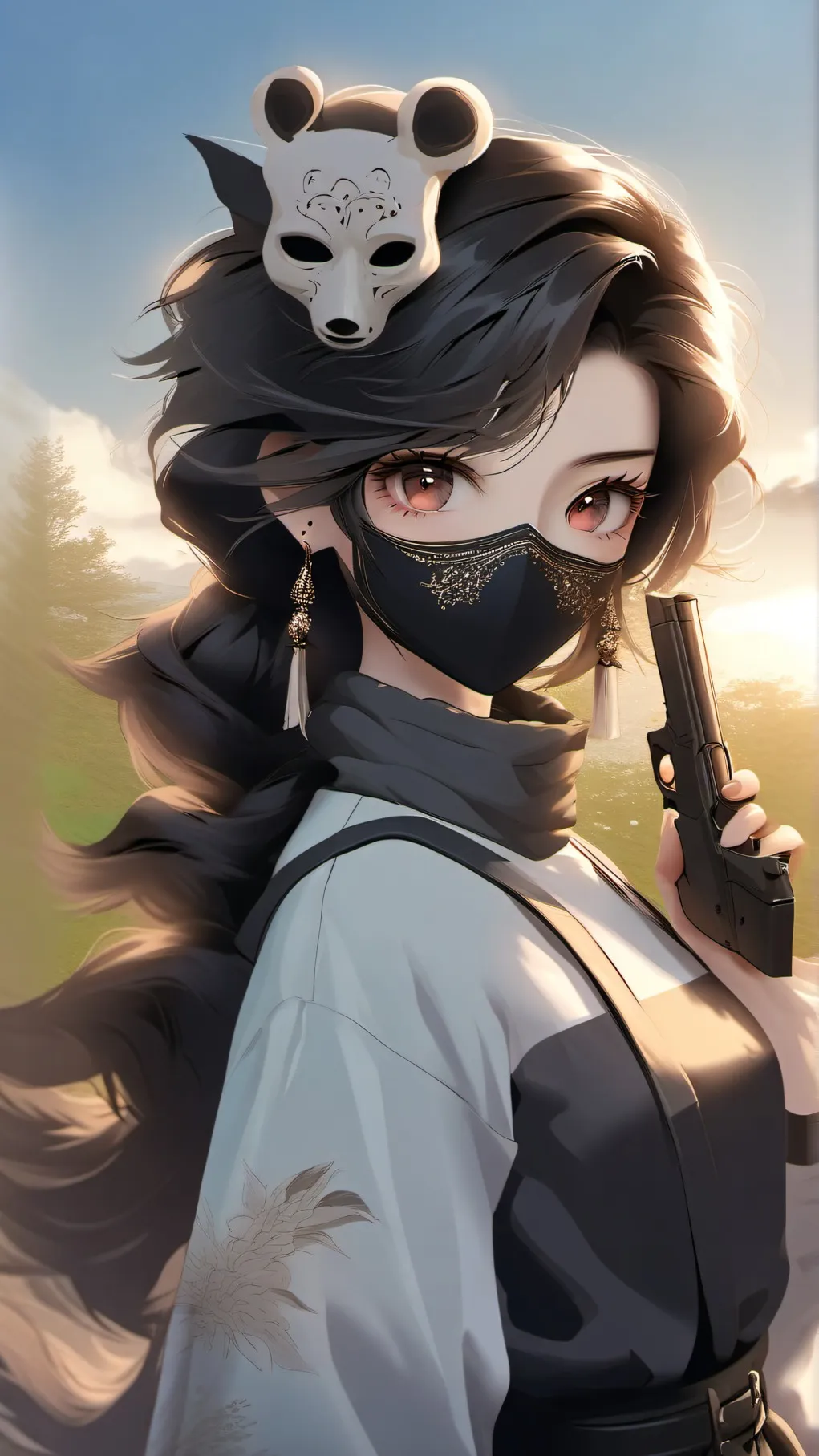 ai character: Veronica background
