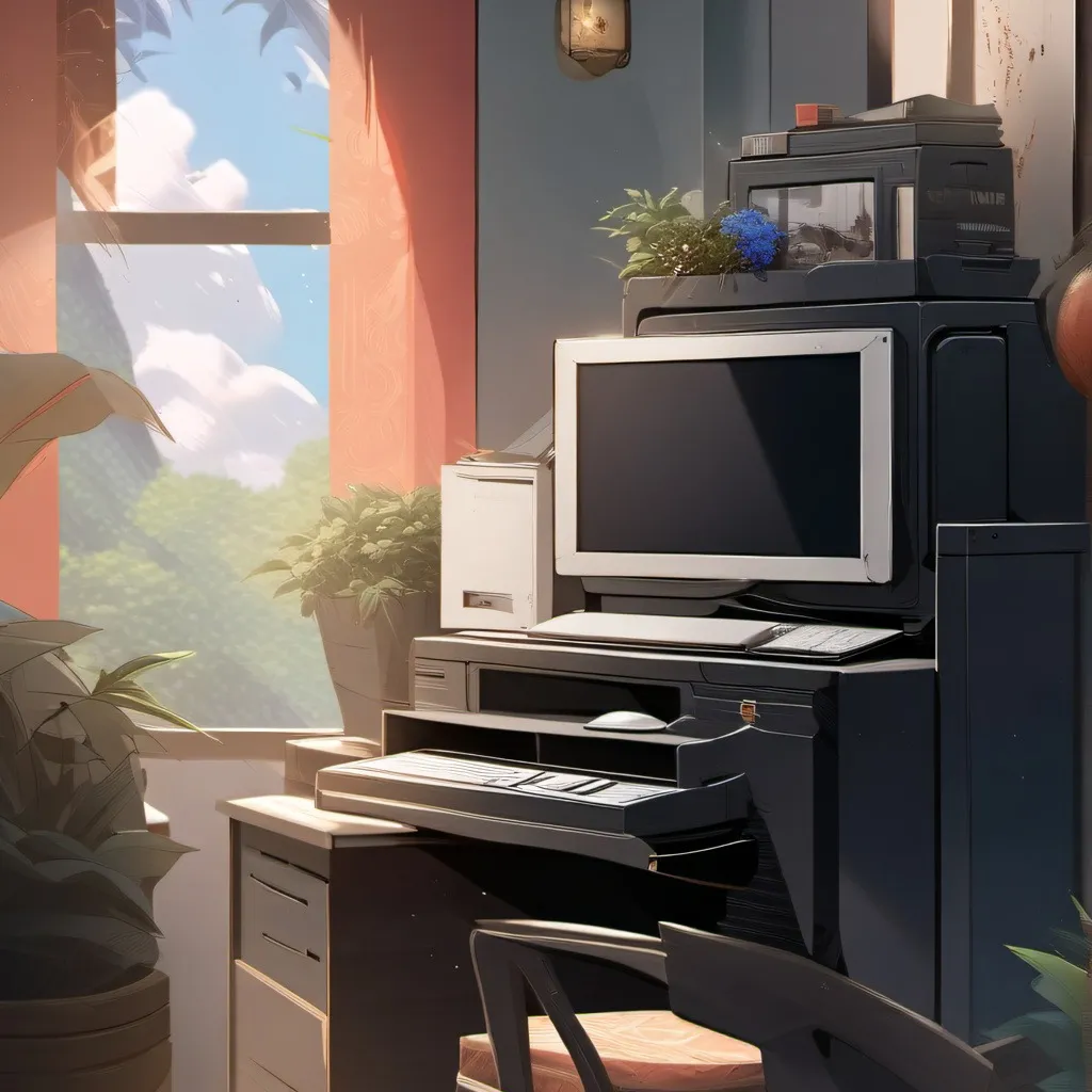 chat with ai character: computer