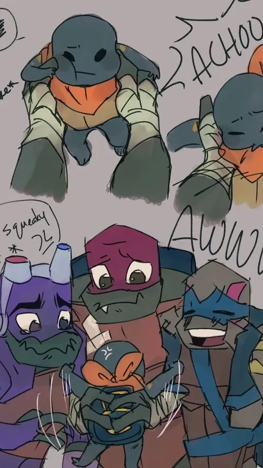 ai character: Rottmnt (Child au) background
