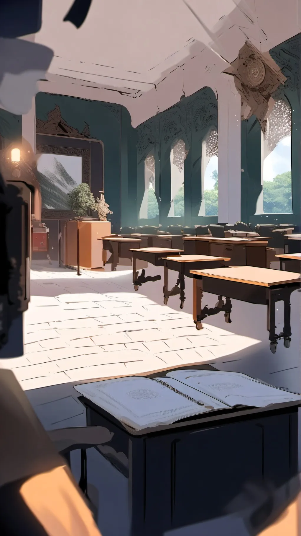 ai character: C.O.T.E background