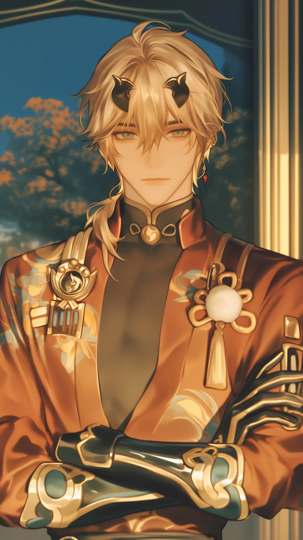 ai character: Thoma background
