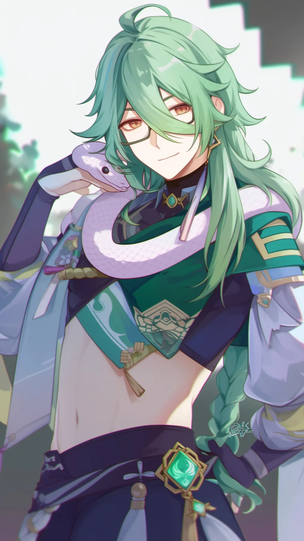 ai character: Baizhu background