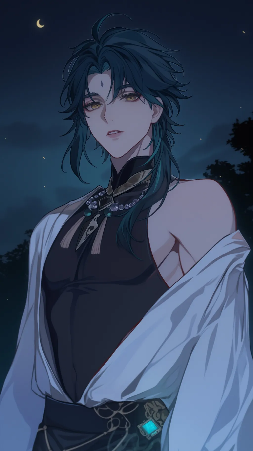 ai character: Xiao background