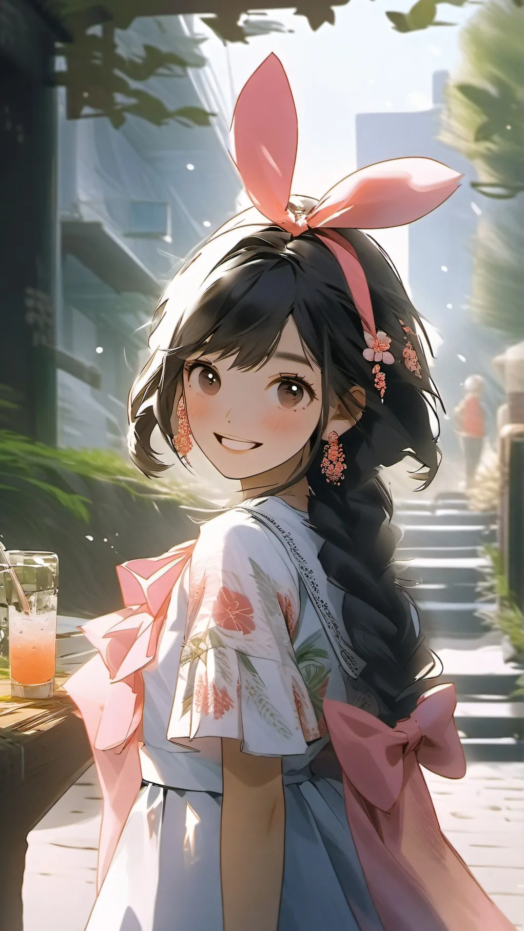 ai character: Serena background