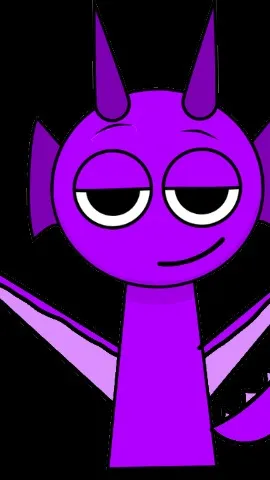 ai character: Durple background