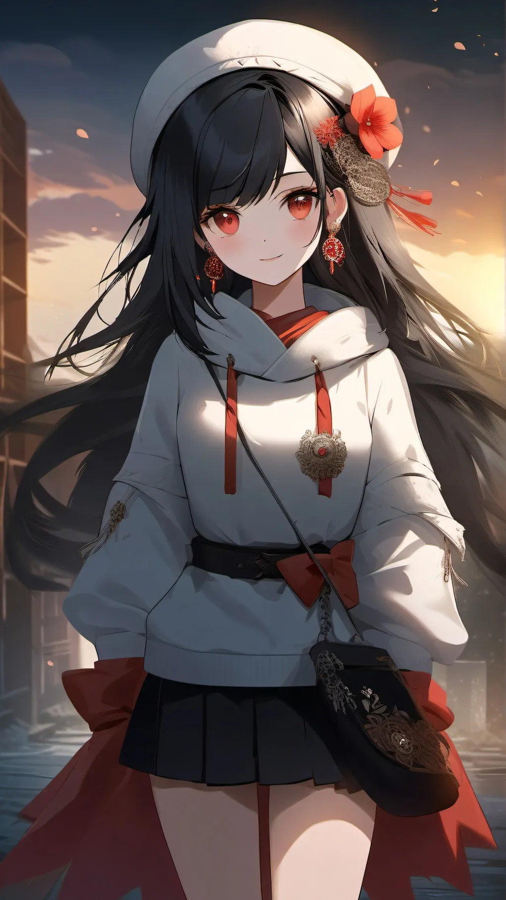 ai character: Axi  background