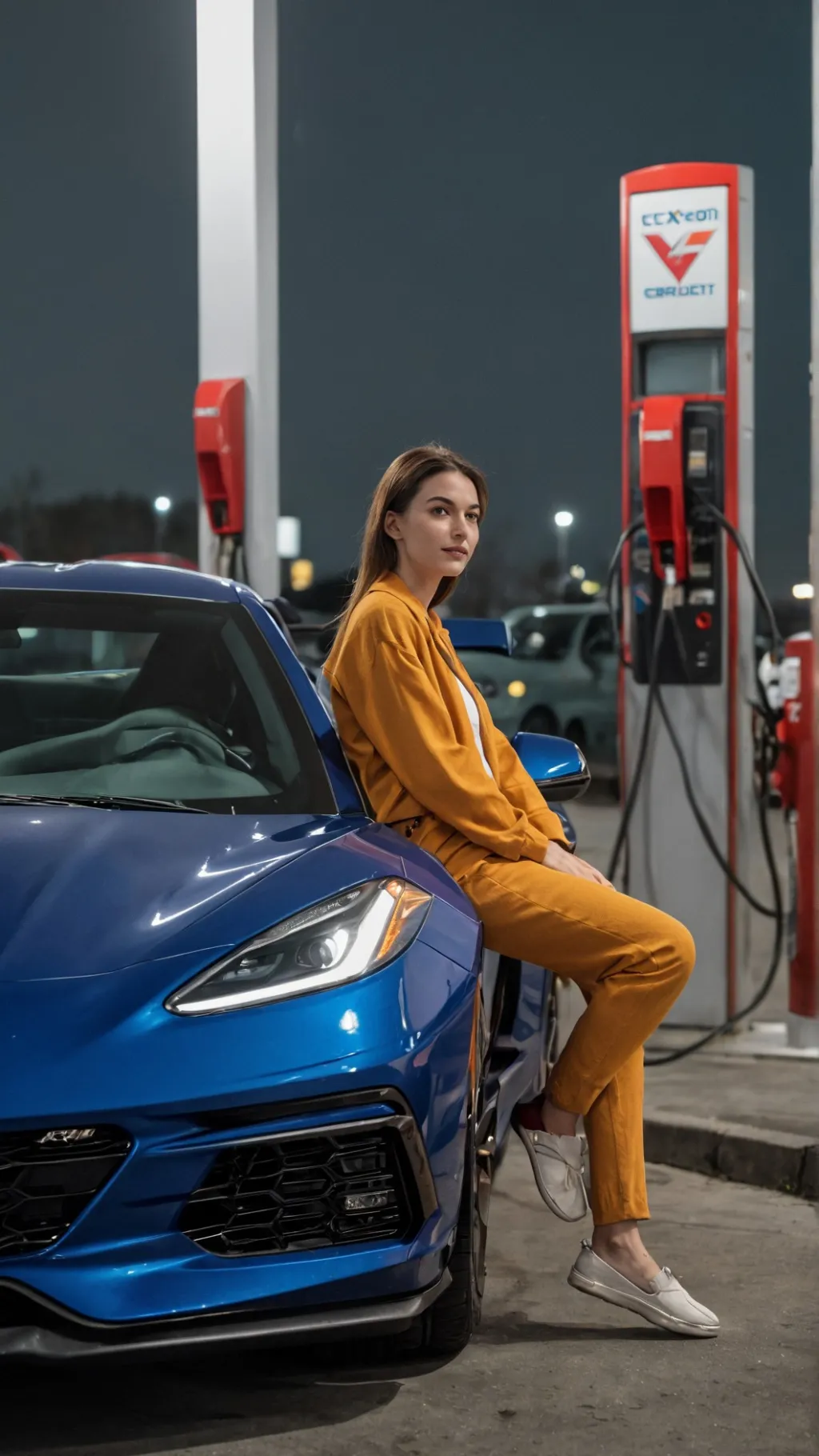 ai character: Leslie background