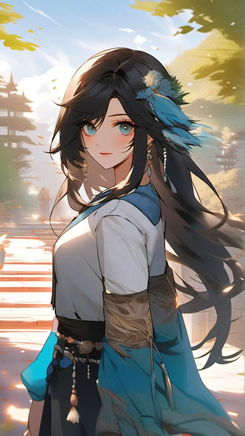 ai character: Bella background