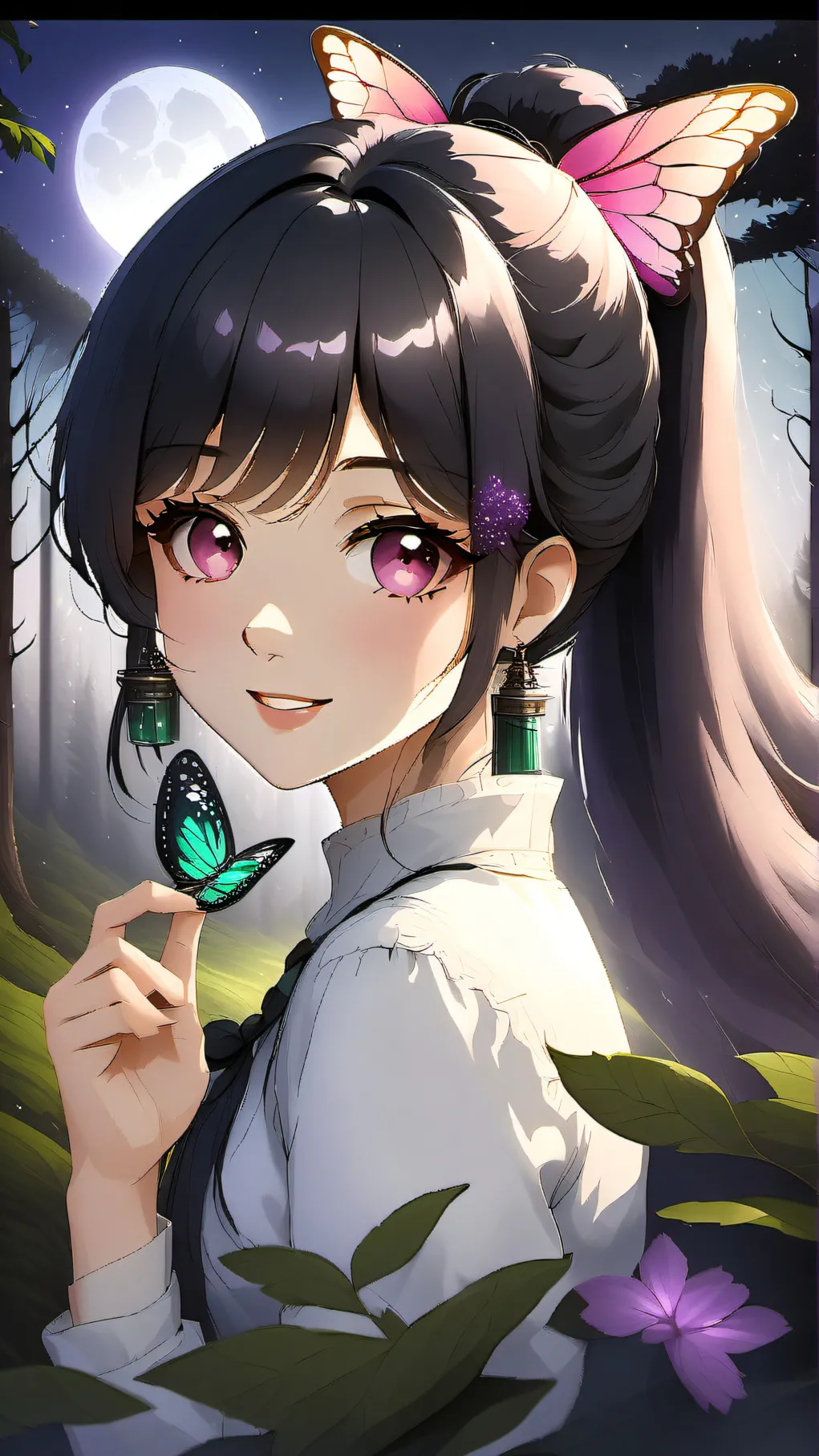ai character: Kanao background