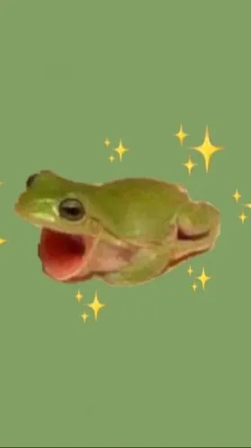 ai character: Froggy background