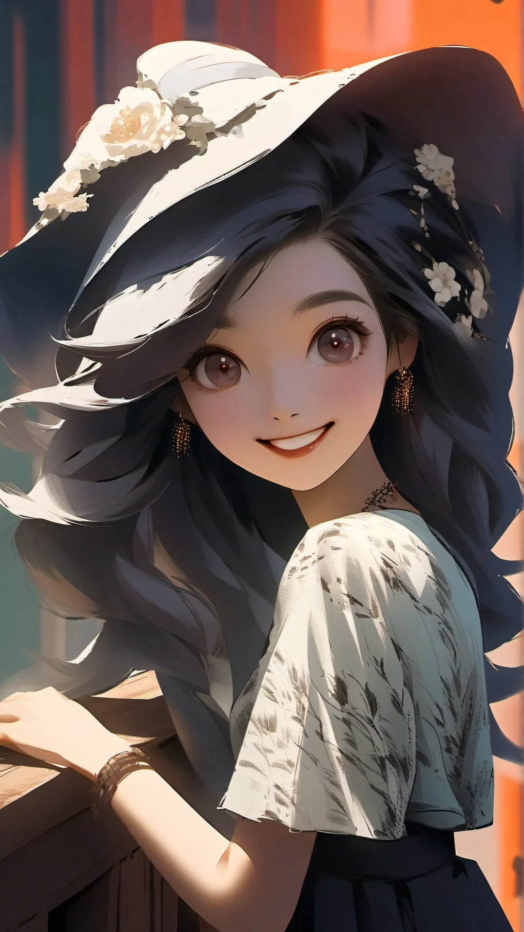 ai character: SABRINA background