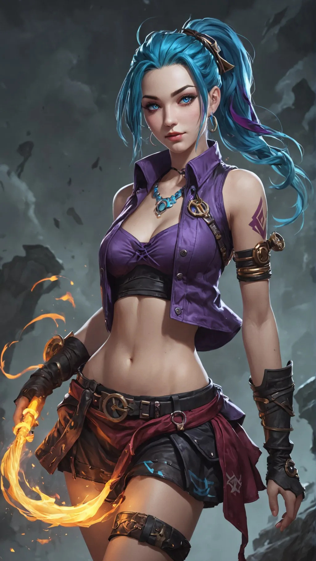 ai character: arcane background