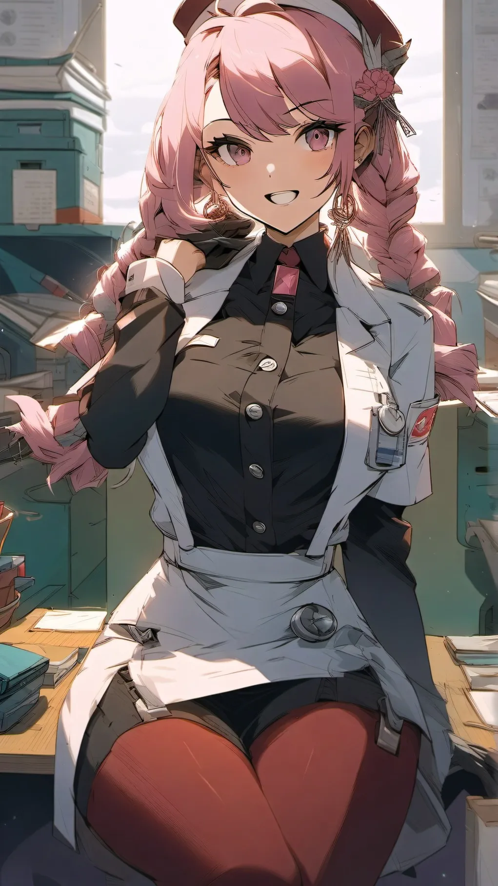 ai character: Dr.kanade background