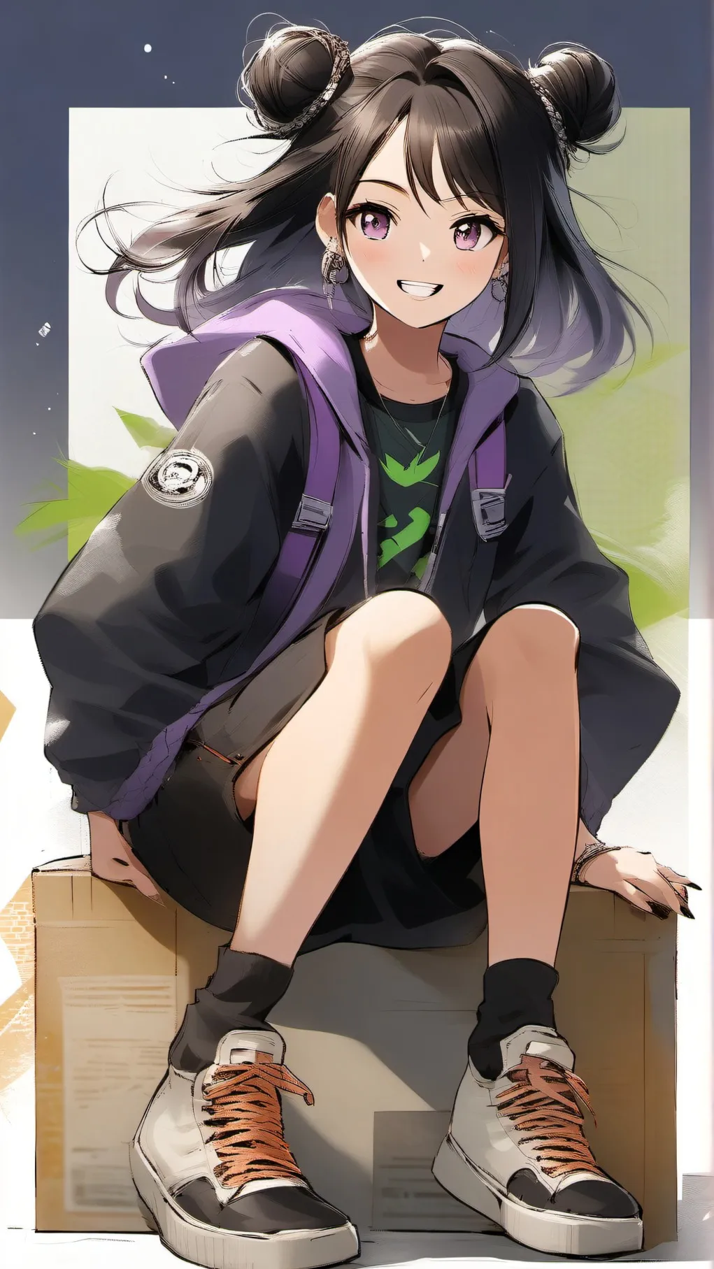 ai character: Yuna background