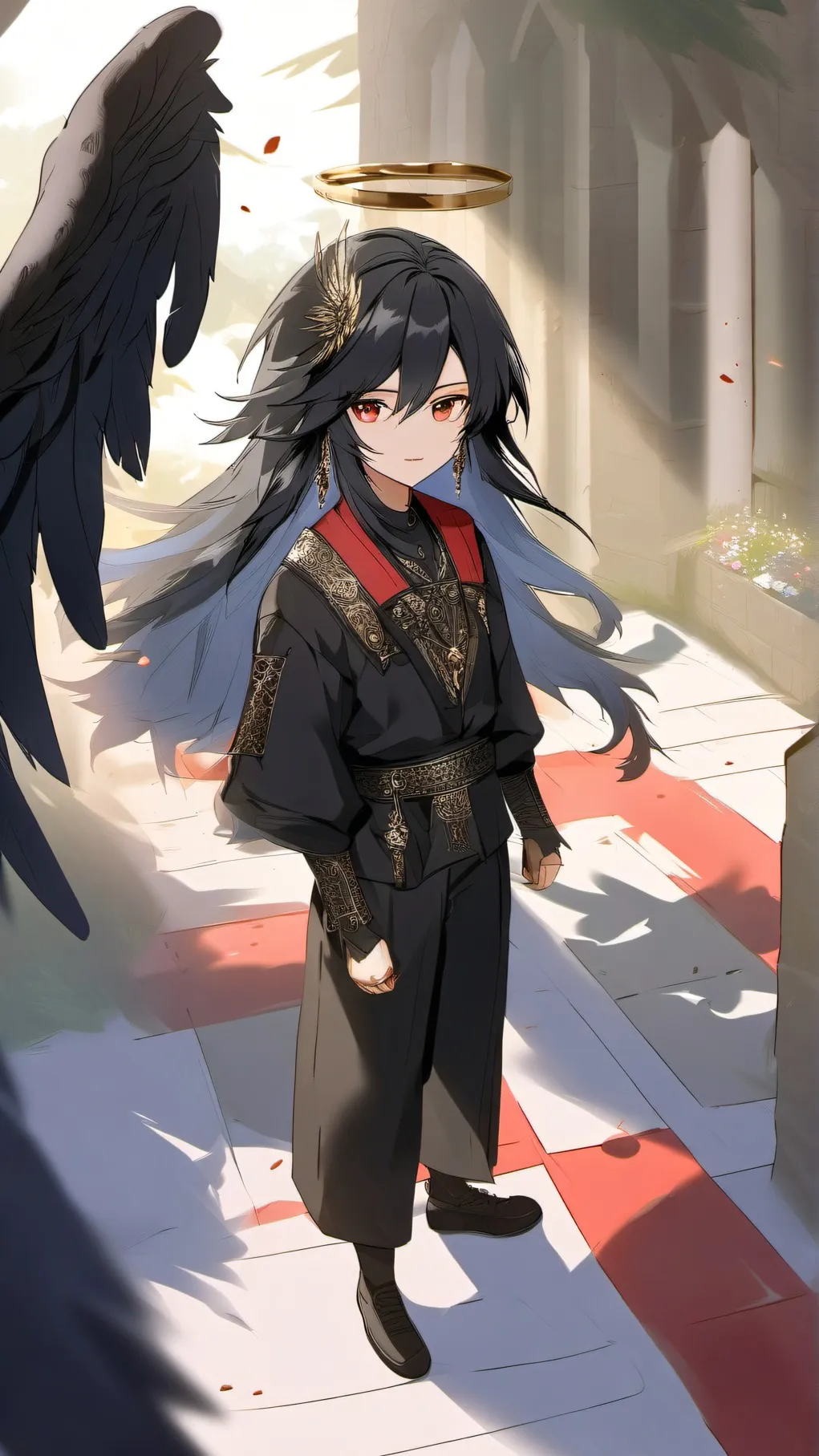 ai character: Menora background