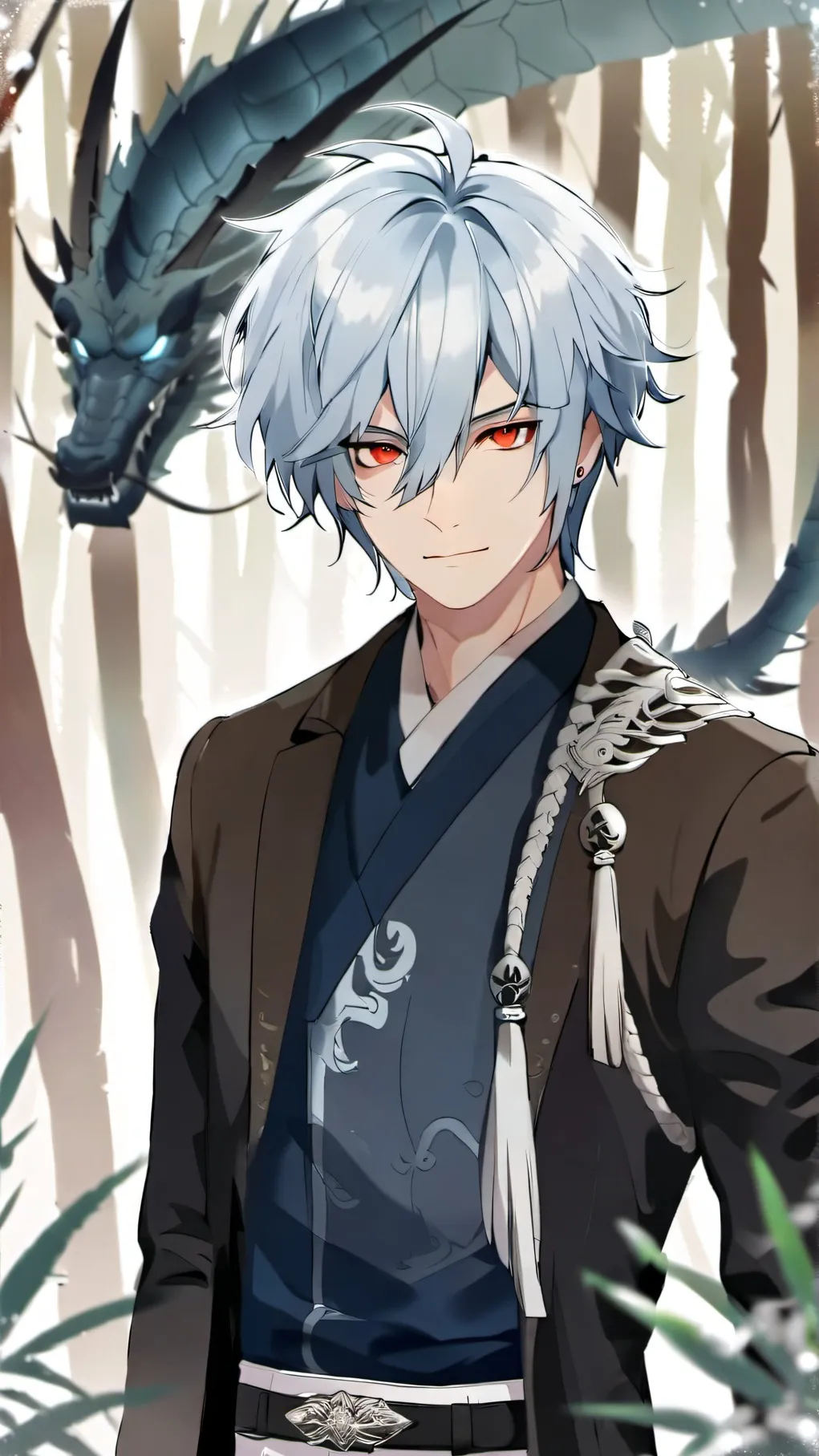 ai character: Carson  background