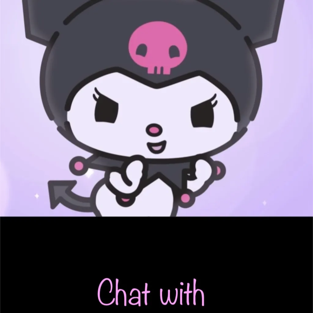 chat with ai character: Kuromi (HK&FSCA)