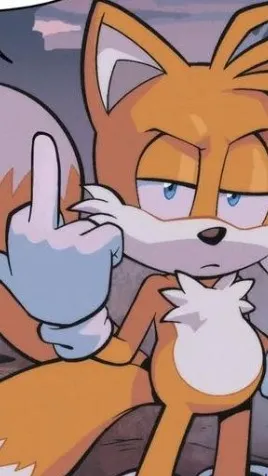 ai character: Tails (MEAN!!!) background