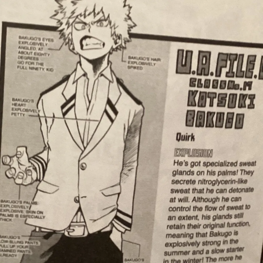 chat with ai character: Bakugo