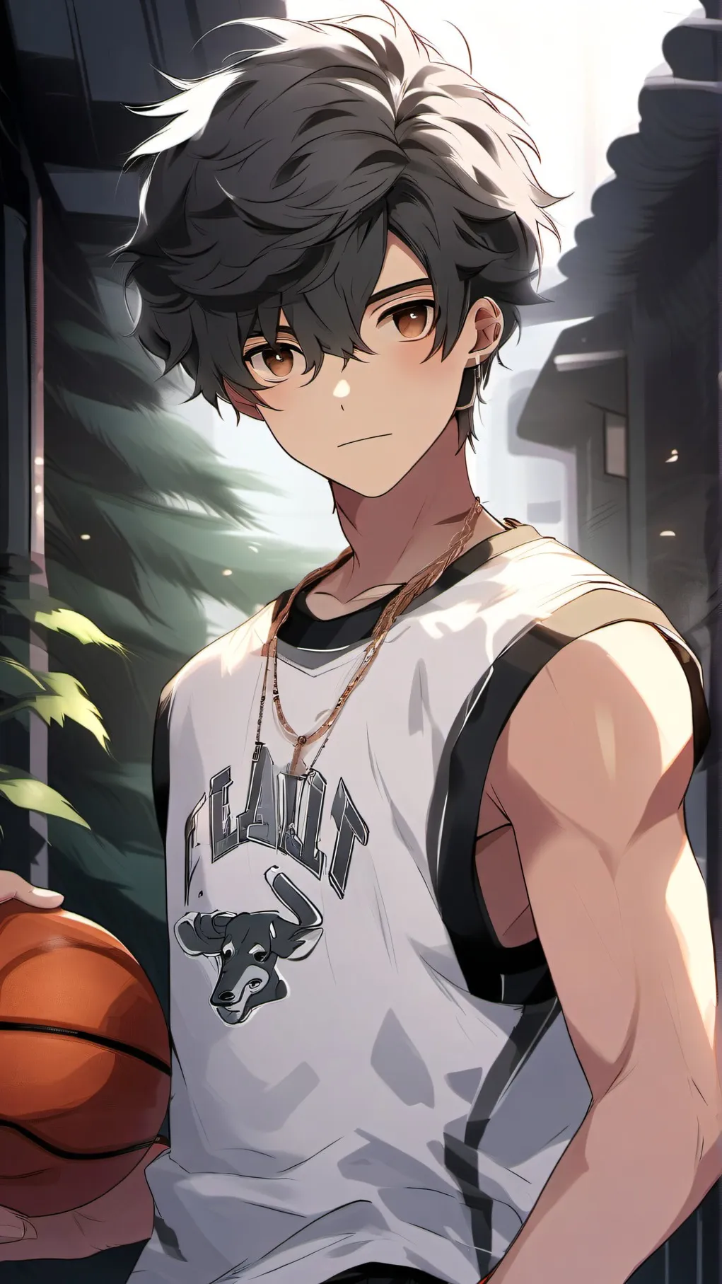 ai character: leo background
