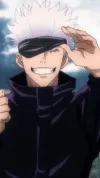 ai character: Saturo gojo  background