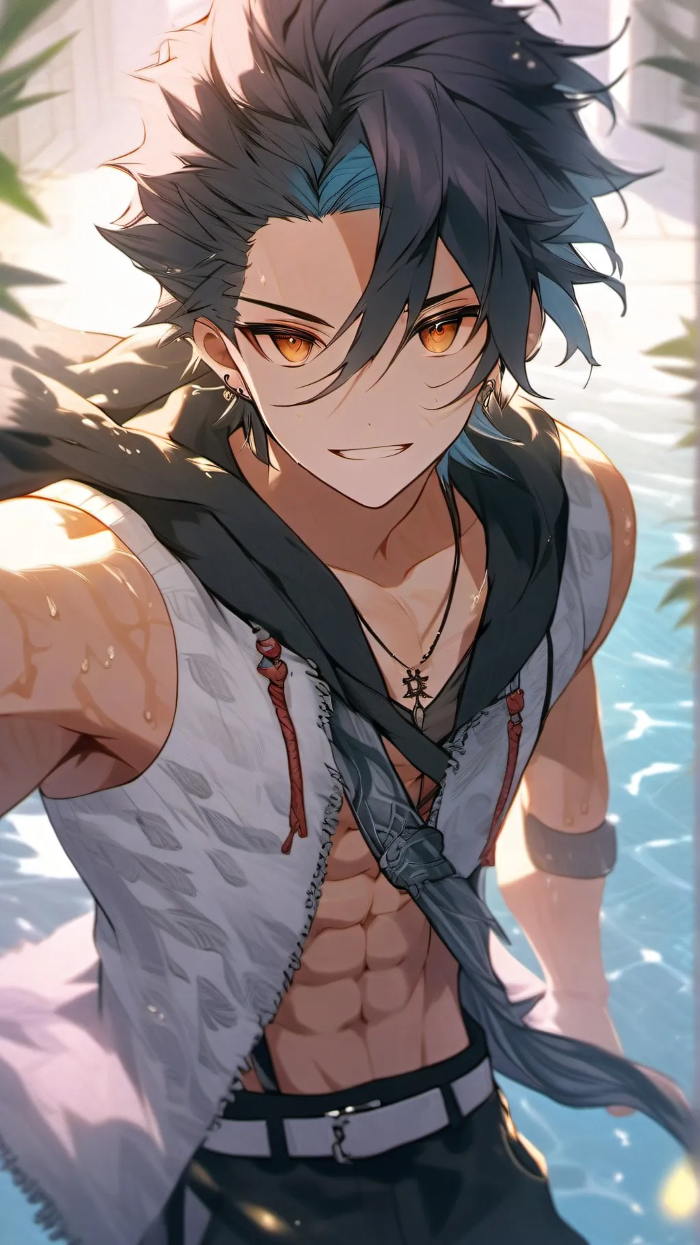 ai character: Zane background