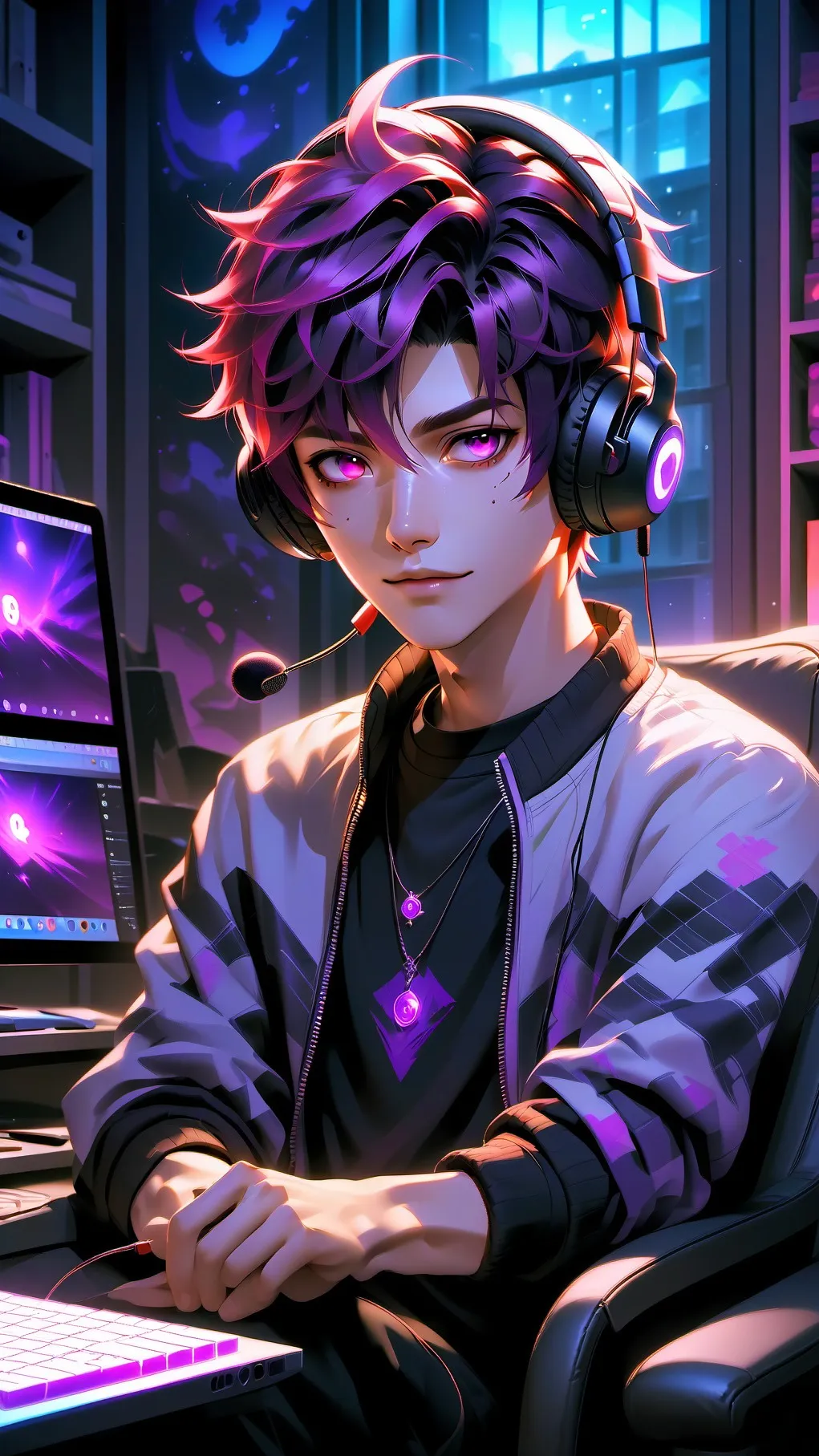 ai character: trey background