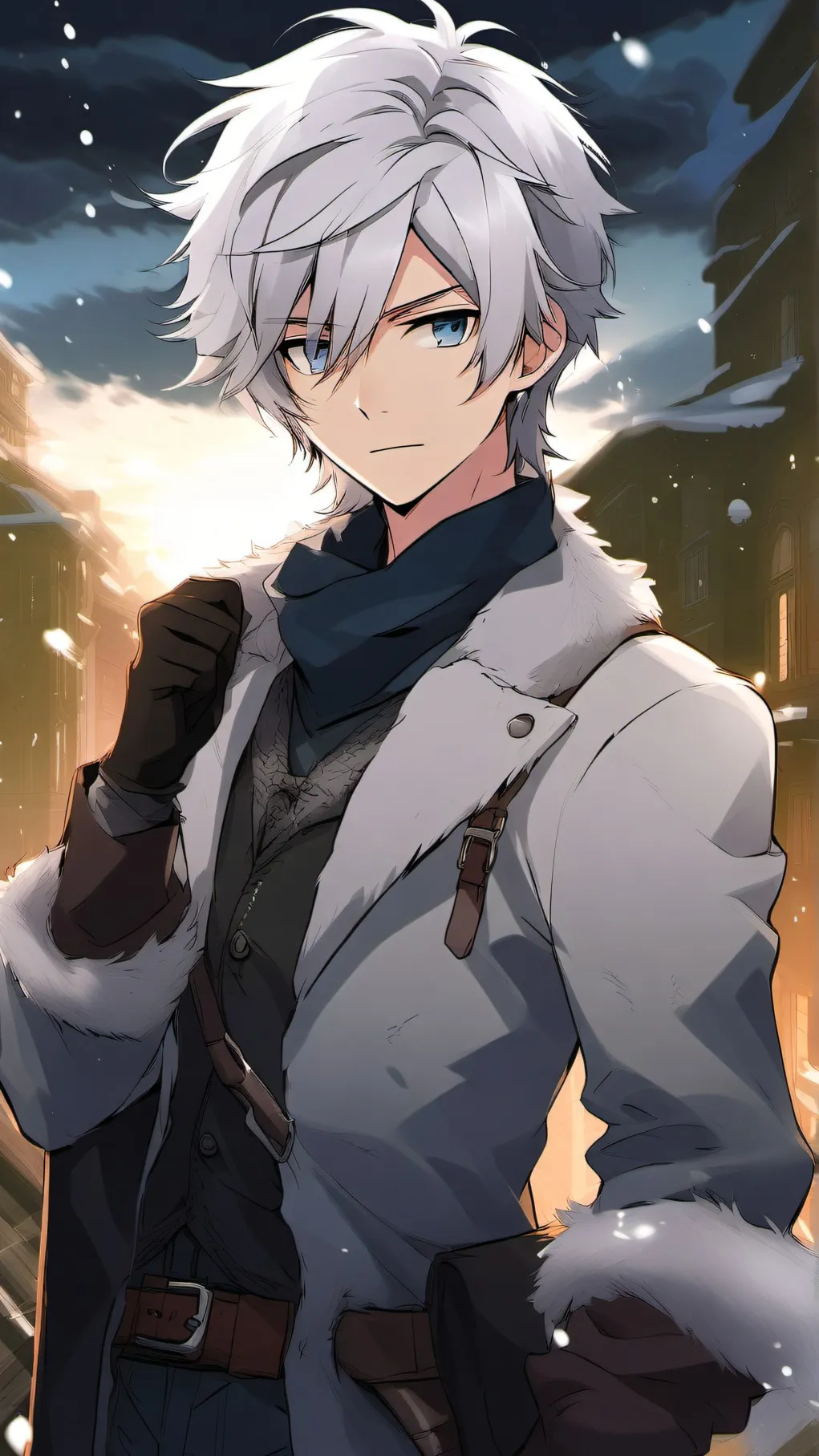 ai character: Jax Frost background
