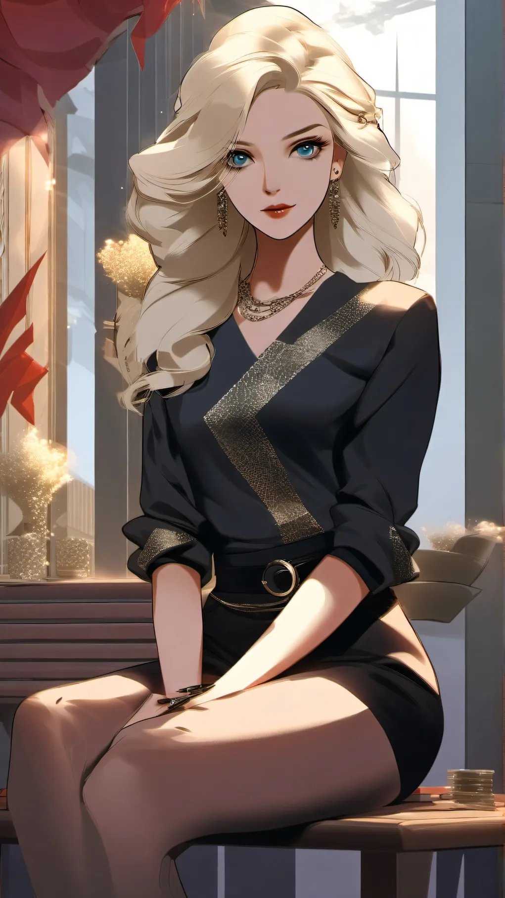 ai character: Brittny background